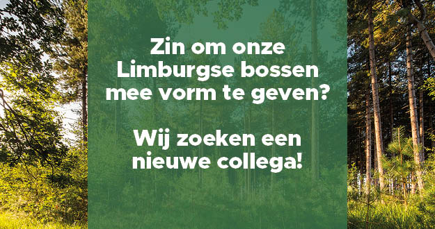 Vacature Bosgroep Limburg